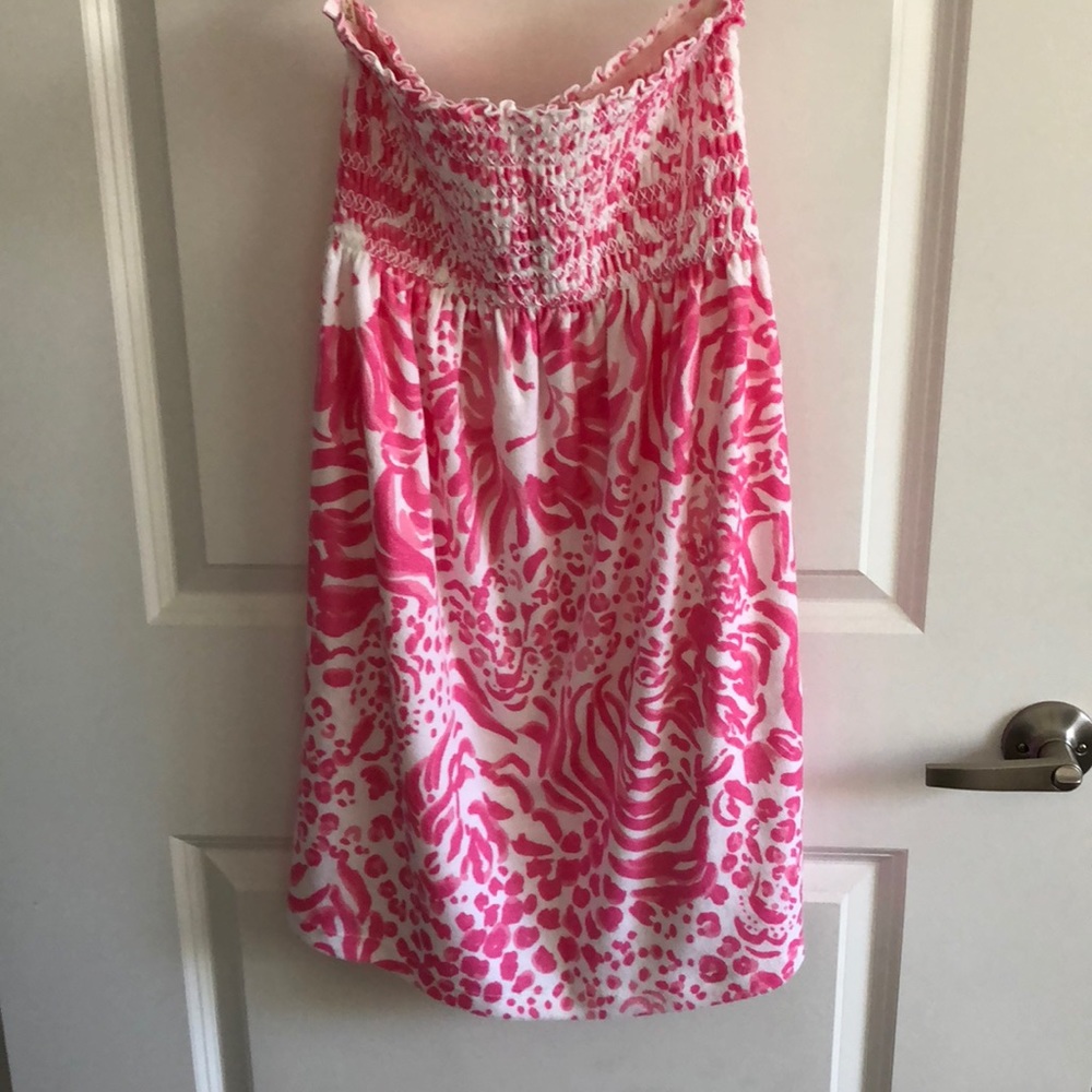 Lilly Pulitzer terry cloth dress/cover up